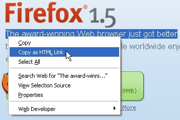 Best Firefox Add-ons: Copy As HTML Link Photo