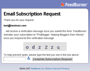 Email Subscription: Forms versus Links Photo