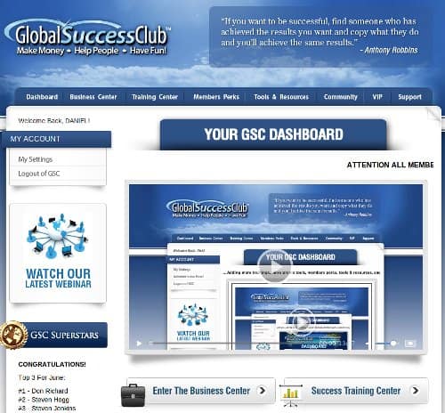 global success club review