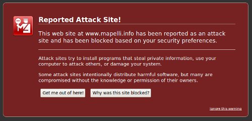 malicious site