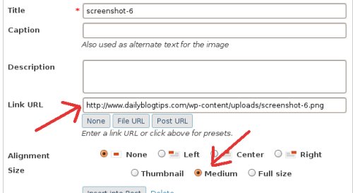 wordpress addmedia editor wordpress image editor